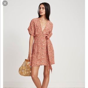 Faithfull St Lucia Dress - Blossom pink print